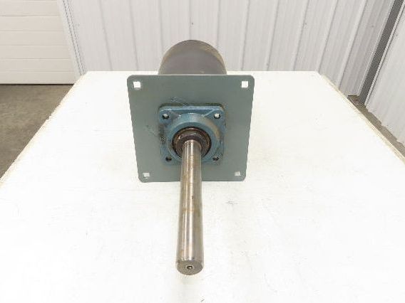 Hytrol 8"x 14.5" Center Drive Pulley 24" Conveyor 21BF Motor Mount Ext Shaft 10"