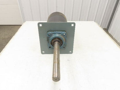 Hytrol 8"x 14.5" Center Drive Pulley 24" Conveyor 21BF Motor Mount Ext Shaft 10"