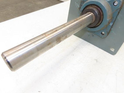 Hytrol 8"x 14.5" Center Drive Pulley 24" Conveyor 21BF Motor Mount Ext Shaft 10"