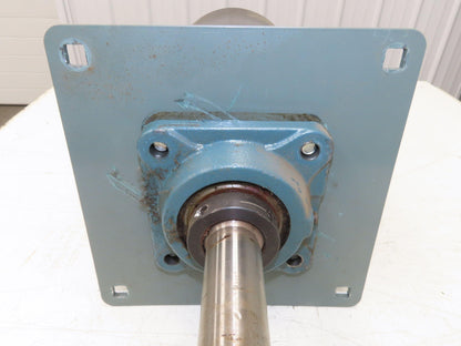 Hytrol 8"x 14.5" Center Drive Pulley 24" Conveyor 21BF Motor Mount Ext Shaft 10"