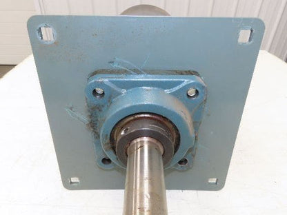 Hytrol 8"x 14.5" Center Drive Pulley 24" Conveyor 21BF Motor Mount Ext Shaft 10"