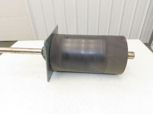 Hytrol 8"x 14.5" Center Drive Pulley 24" Conveyor 21BF Motor Mount Ext Shaft 10"