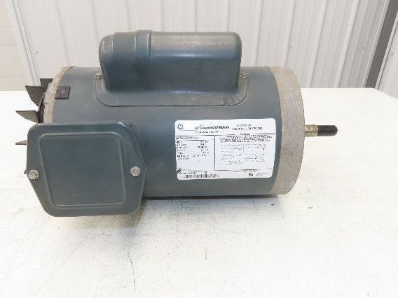 General Electric 5KCR49TN2164T AC Motor 2Hp 3450rpm 115/230v 1Ph 56J Frame TEFC