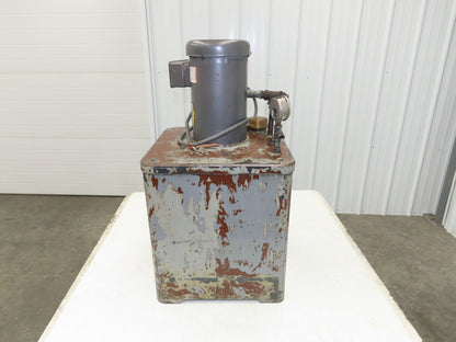 Vickers V105C30 Hydraulic Power Unit 10 Gal 7.5gpm 1000psi 2Hp 230/460v 3Ph