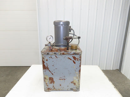 Vickers V105C30 Hydraulic Power Unit 10 Gal 7.5gpm 1000psi 2Hp 230/460v 3Ph