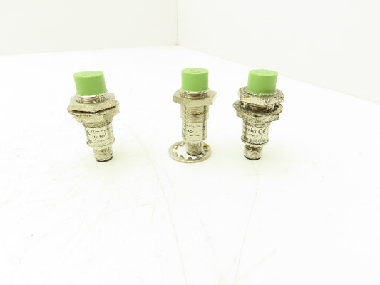 Autonics PRCM18-8DN Sensor 8mm Sensing Distance M18 12/24vDC Lot of 3