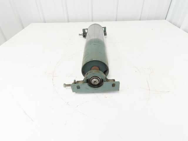 Hytrol 4"x 15.5" Crowned Tail Pulley for 24" Conveyor 21"BF 1" Shaft w/Bearings