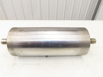 Hytrol 6"x 14.25" Crowned Take-Up Pulley for 24" Conveyor 21"BF 1-3/16" Shaft