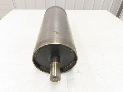 Hytrol 6"x 14.25" Crowned Take-Up Pulley for 24" Conveyor 21"BF 1-3/16" Shaft