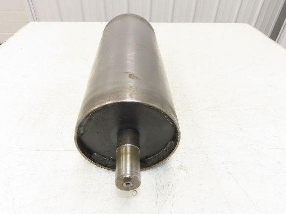 Hytrol 6"x 14.25" Crowned Take-Up Pulley for 24" Conveyor 21"BF 1-3/16" Shaft