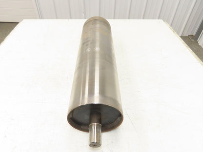 Hytrol 6"x 20.25" Crowned Take-Up Pulley for 24" Conveyor 21"BF 1-3/16" Shaft