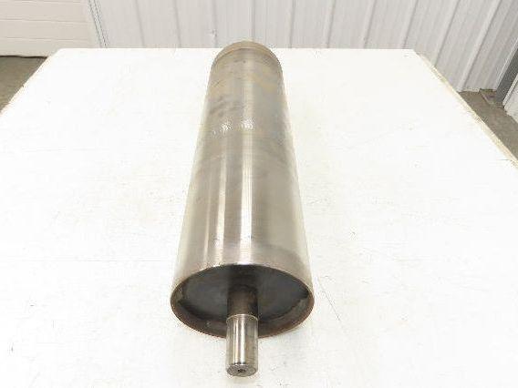 Hytrol 6"x 20.25" Crowned Take-Up Pulley for 24" Conveyor 21"BF 1-3/16" Shaft