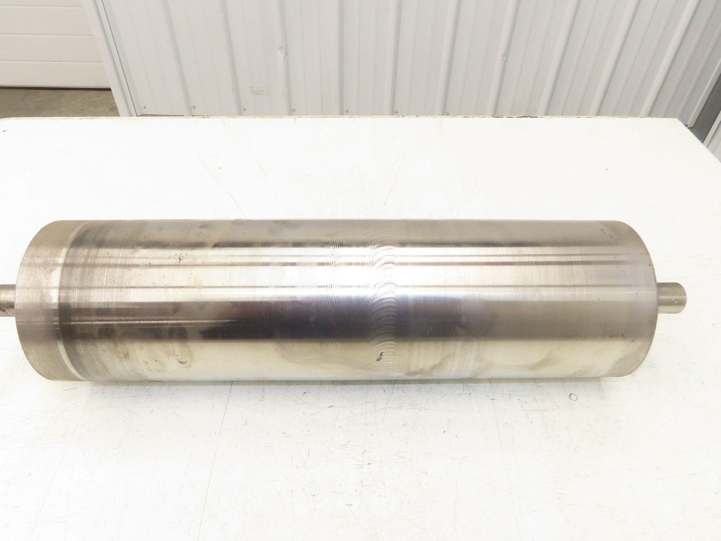 Hytrol 6"x 20.25" Crowned Take-Up Pulley for 24" Conveyor 21"BF 1-3/16" Shaft