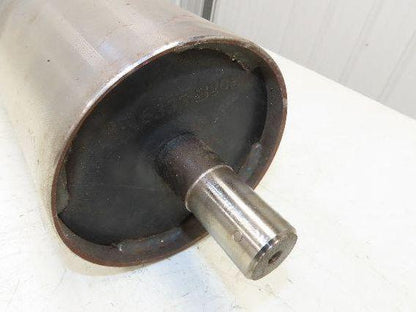 Hytrol 6"x 20.25" Crowned Take-Up Pulley for 24" Conveyor 21"BF 1-3/16" Shaft