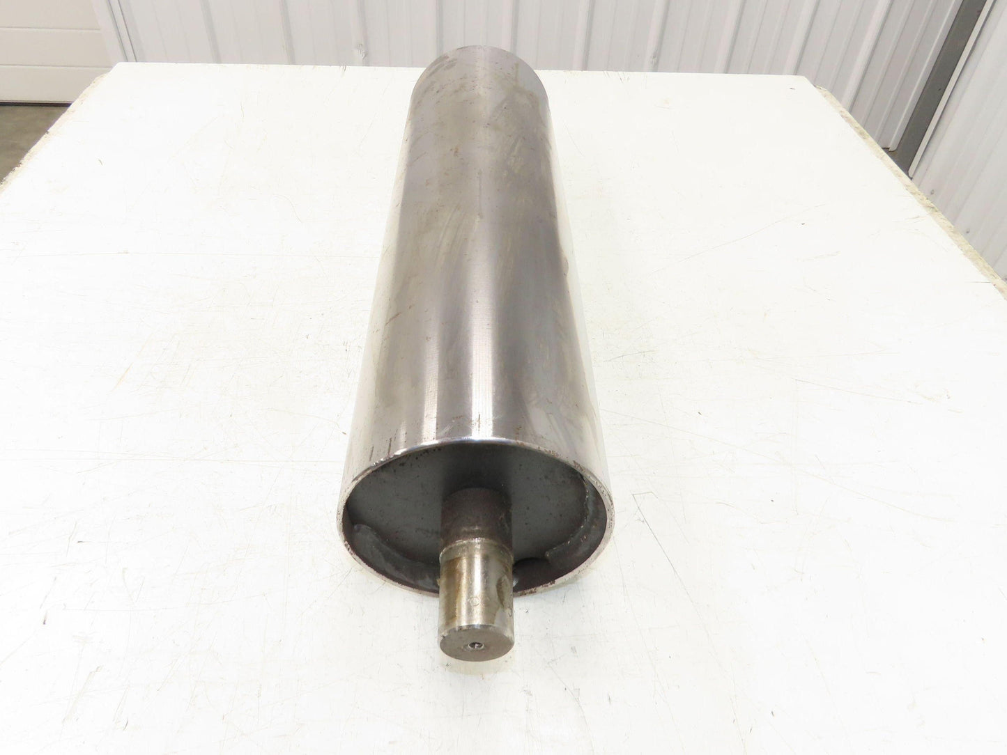 Hytrol 6"x 20.25" Crowned Take-Up Pulley for 24" Conveyor 21"BF 1-7/16" Shaft