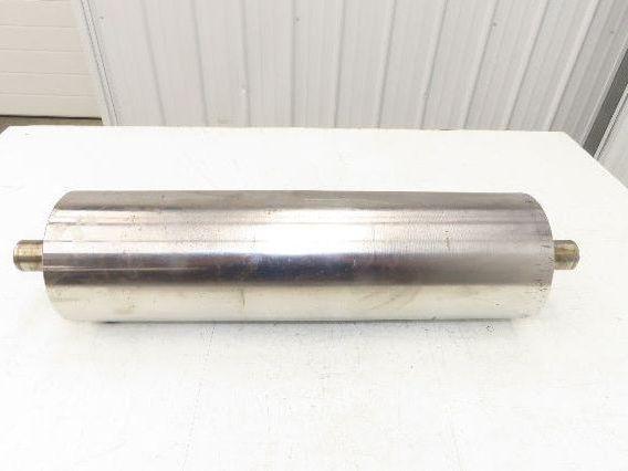 Hytrol 6"x 20.25" Crowned Take-Up Pulley for 24" Conveyor 21"BF 1-7/16" Shaft