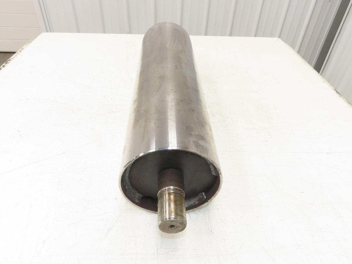 Hytrol 6"x 20.25" Crowned Take-Up Pulley for 24" Conveyor 21"BF 1-7/16" Shaft