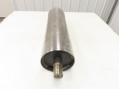 Hytrol 6"x 20.25" Crowned Take-Up Pulley for 24" Conveyor 21"BF 1-7/16" Shaft