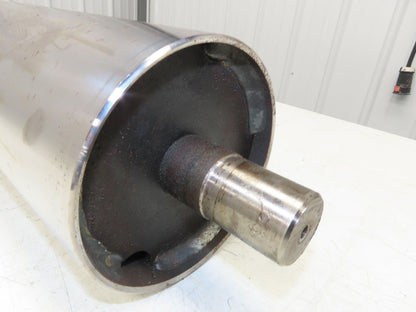 Hytrol 6"x 20.25" Crowned Take-Up Pulley for 24" Conveyor 21"BF 1-7/16" Shaft