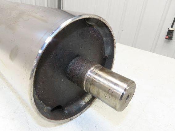 Hytrol 6"x 20.25" Crowned Take-Up Pulley for 24" Conveyor 21"BF 1-7/16" Shaft
