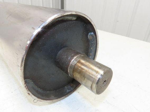 Hytrol 6"x 20.25" Crowned Take-Up Pulley for 24" Conveyor 21"BF 1-7/16" Shaft