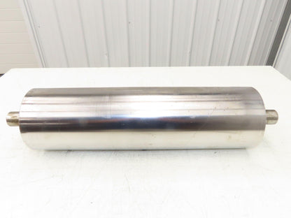 Hytrol 6"x 20.25" Crowned Take-Up Pulley for 24" Conveyor 21"BF 1-7/16" Shaft