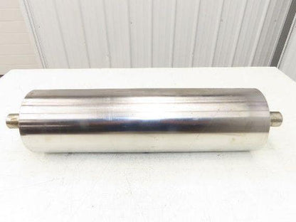 Hytrol 6"x 20.25" Crowned Take-Up Pulley for 24" Conveyor 21"BF 1-7/16" Shaft