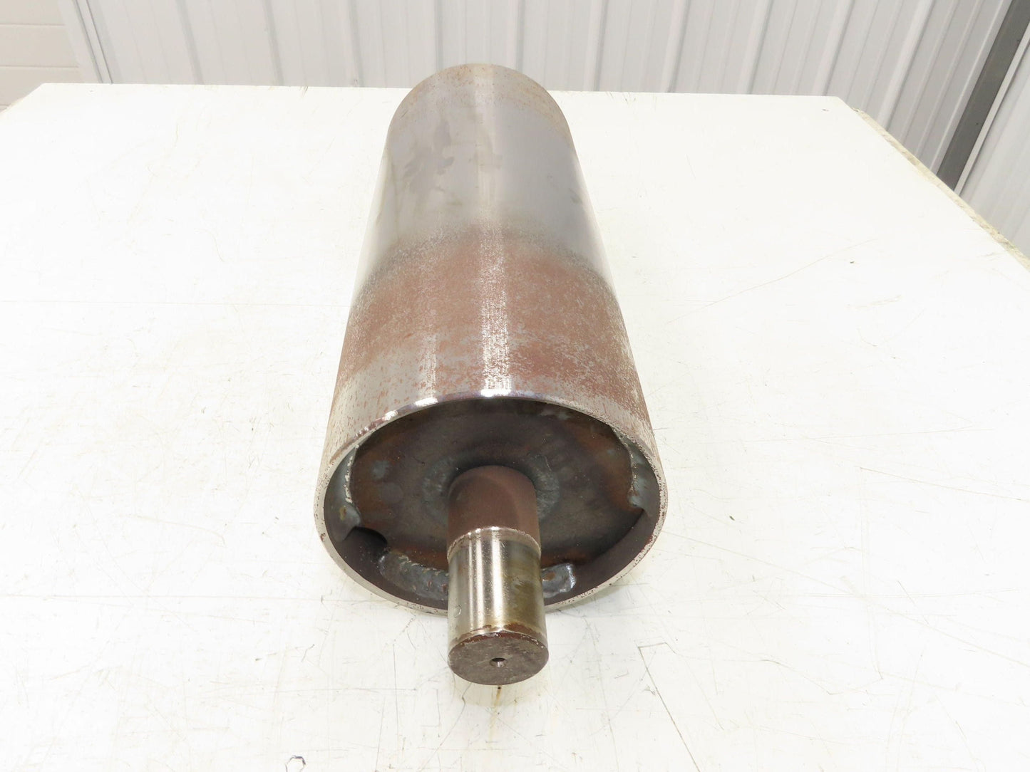 Hytrol 6"x 14.25" Crowned Take-Up Pulley for 24" Conveyor 21"BF 1-7/16" Shaft