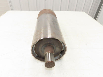 Hytrol 6"x 14.25" Crowned Take-Up Pulley for 24" Conveyor 21"BF 1-7/16" Shaft