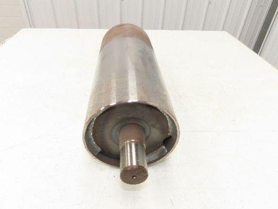 Hytrol 6"x 14.25" Crowned Take-Up Pulley for 24" Conveyor 21"BF 1-7/16" Shaft