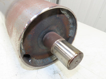 Hytrol 6"x 14.25" Crowned Take-Up Pulley for 24" Conveyor 21"BF 1-7/16" Shaft