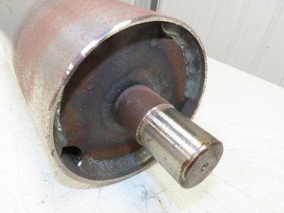 Hytrol 6"x 14.25" Crowned Take-Up Pulley for 24" Conveyor 21"BF 1-7/16" Shaft