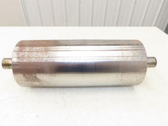 Hytrol 6"x 14.25" Crowned Take-Up Pulley for 24" Conveyor 21"BF 1-7/16" Shaft