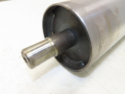 Hytrol 4"x 14.25" Crowned Take-Up Pulley for 24" Conveyor 1" Shaft