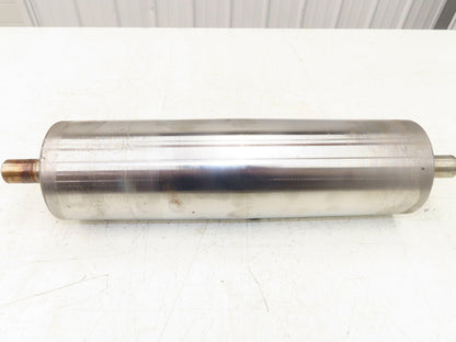 Hytrol 4"x 14.25" Crowned Take-Up Pulley for 24" Conveyor 1" Shaft