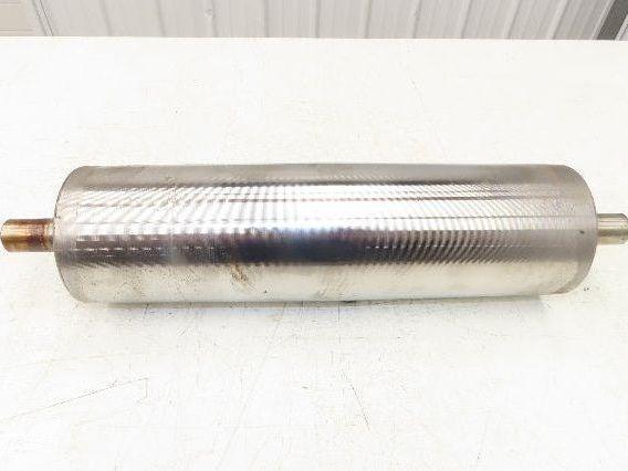 Hytrol 4"x 14.25" Crowned Take-Up Pulley for 24" Conveyor 1" Shaft