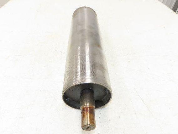 Hytrol 4"x 14.25" Crowned Take-Up Pulley for 24" Conveyor 1" Shaft