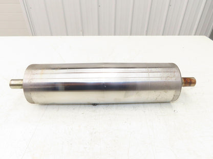 Hytrol 4"x 14.25" Crowned Take-Up Pulley for 24" Conveyor 1" Shaft