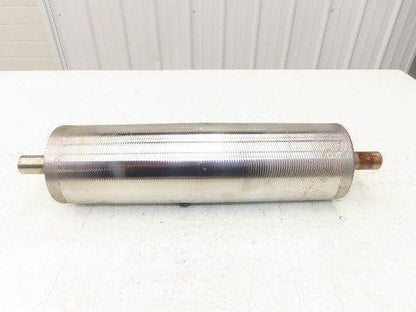 Hytrol 4"x 14.25" Crowned Take-Up Pulley for 24" Conveyor 1" Shaft