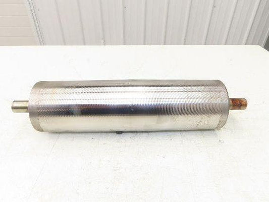 Hytrol 4"x 14.25" Crowned Take-Up Pulley for 24" Conveyor 1" Shaft