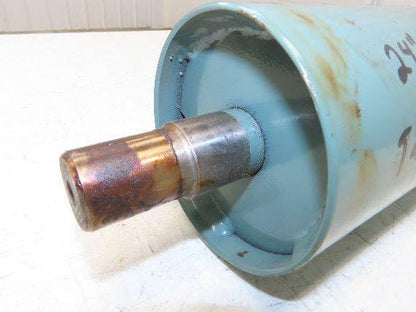 Hytrol 4"x 20.25" Take-Up/Tail Pulley for 24" Conveyor 21"BF 1" Shaft