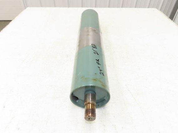 Hytrol 4"x 20.25" Take-Up/Tail Pulley for 24" Conveyor 21"BF 1" Shaft