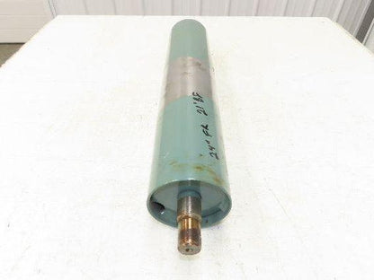 Hytrol 4"x 20.25" Take-Up/Tail Pulley for 24" Conveyor 21"BF 1" Shaft