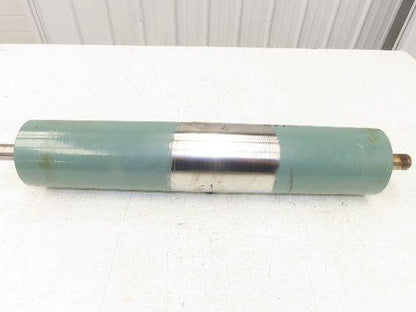 Hytrol 4"x 20.25" Take-Up/Tail Pulley for 24" Conveyor 21"BF 1" Shaft