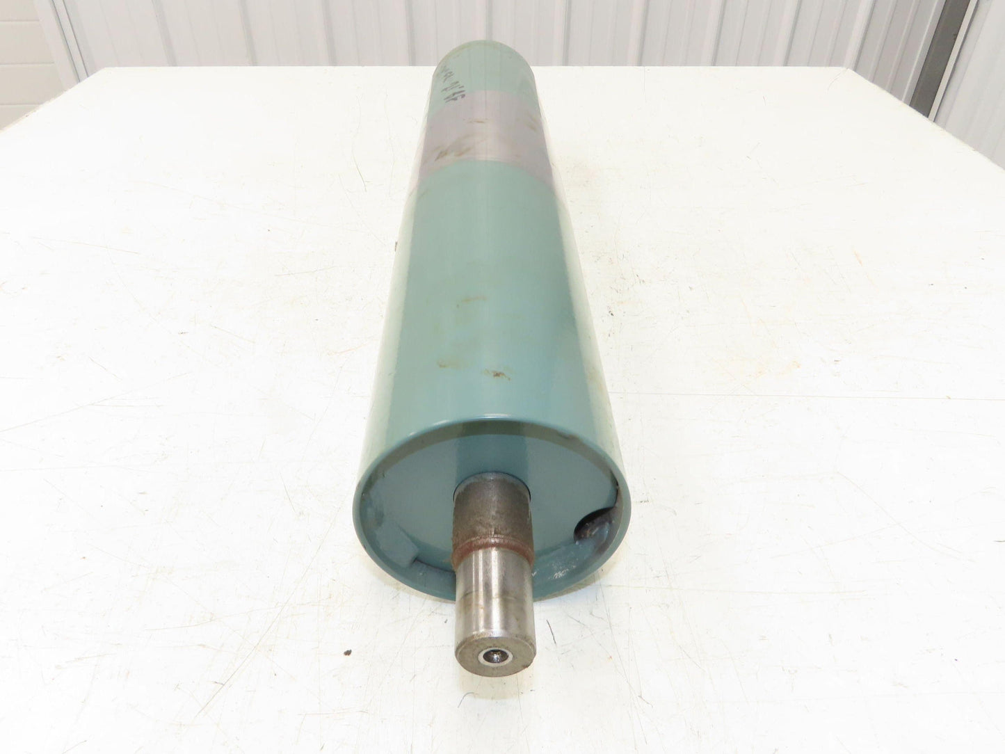 Hytrol 4"x 20.25" Take-Up/Tail Pulley for 24" Conveyor 21"BF 1" Shaft