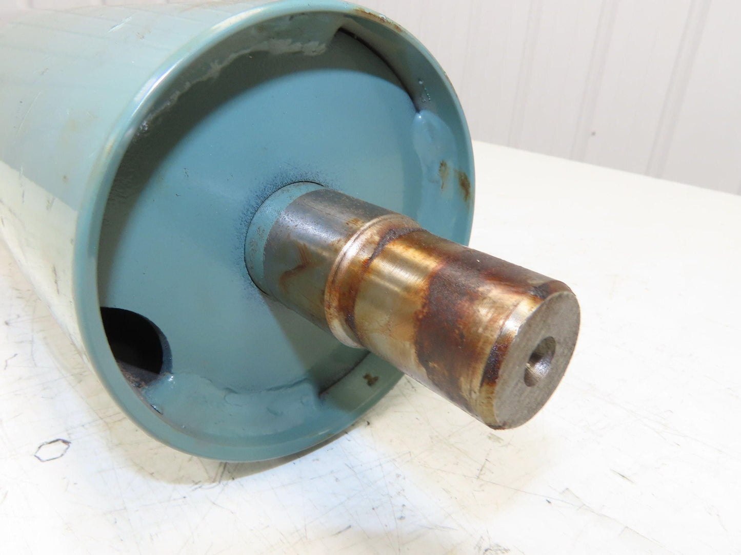 Hytrol 4"x 20.25" Take-Up/Tail Pulley for 24" Conveyor 21"BF 1" Shaft