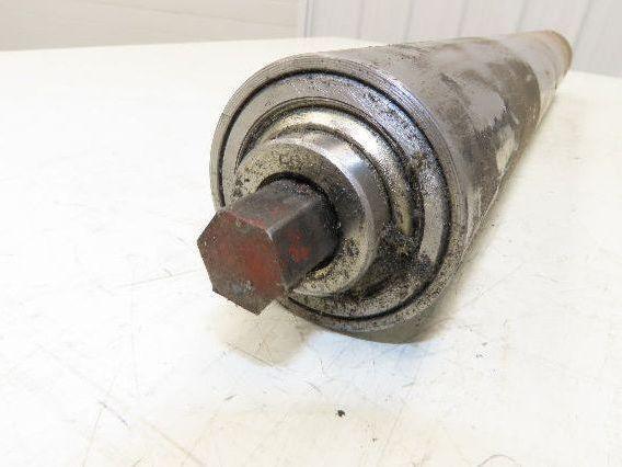 Hytrol 2.5" Snub Idler Roller 24" Hytrol Conveyor 21"BF 11/16" Hex Lot of 2