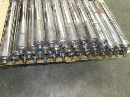 Hytrol 2.5" Snub Idler Roller 24" Hytrol Conveyor 21"BF 11/16" Hex Lot of 2