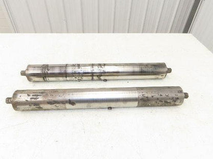 Hytrol 2.5" Snub Idler Roller 24" Hytrol Conveyor 21"BF 11/16" Hex Lot of 2