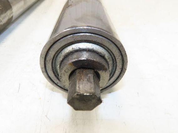 Hytrol 2.5" Snub Idler Roller 24" Hytrol Conveyor 21"BF 11/16" Hex Lot of 2